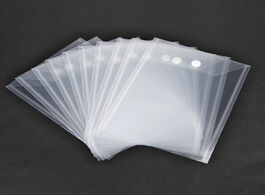 Foto van Huis inrichting 10pcs transparent moulds stamp collecting bag cutting die container 24x18cm storage 