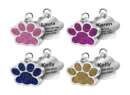 Foto van Sieraden customzied pet id tag cat dog collar charm engraved name number address pendant puppy neckl