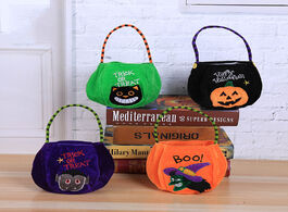 Foto van Huis inrichting halloween candy bags cute gift bag trick treat kids pumpkin witch black cat boxes pa