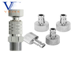 Foto van Gereedschap 1 2 5pcs airbrush quick release plug coupling disconnect coupler adapters with 8 male fi