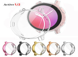 Foto van Horloge case for samsung galaxy watch active 2 1 cover bumper accessories protector full coverage si