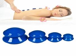 Foto van Schoonheid gezondheid cupping can therapy massage sets silicone vacuum suction cups for face muscle 