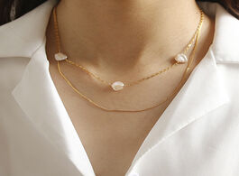 Foto van Sieraden 2021 new natural baroque pearl choker 14k gold filled jewelry handmade pendants necklace co