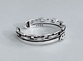 Foto van Sieraden foxanry minimalist 925 sterling silver charming smile rings for women couples engagement je