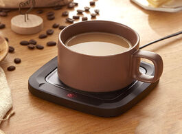 Foto van Huishoudelijke apparaten coffee cup mug ptc heating pad warmer for office home desktop using electri