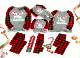 Foto van Baby peuter benodigdheden family christmas pajamas set cotton new pyjamas kids sleepwear outfits men