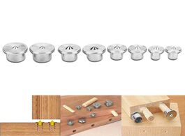 Foto van Bevestigingsmaterialen 8pcs 6 8 10 12mm woodworking dowel centers tenon alignment tools points marke