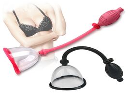 Foto van Schoonheid gezondheid single manual vacuum pump breast suction enlargement boob enhancement sucker s