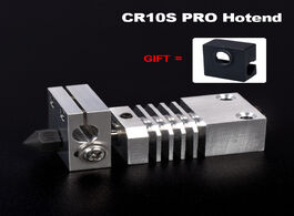 Foto van Computer cr10s pro hotend swiss mk8 hardened steel nozzle heatsink titanium block heat break 3d prin