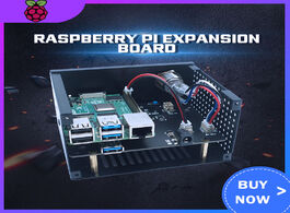 Foto van Computer raspberry pi 4 model b 2.5 inch sata hdd ssd storage expansion board x825 usb3.1 mobile har