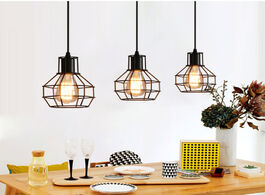 Foto van Lampen verlichting vintage industrial style black pendant lights designer art hanging lamp e27 loft 