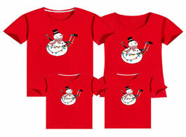Foto van Baby peuter benodigdheden christmas snowman family matching outfits look adult and children t shirt 