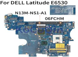Foto van Computer kocoqin laptop motherboard for dell latitude e6530 slj8a 5200m 1g mainboard cn 06fchm qala1