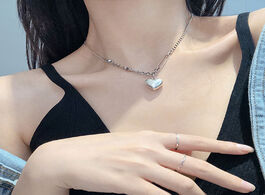 Foto van Sieraden xiyanike 925 sterling silver vintage handmade love heart necklace for women trendy elegant 