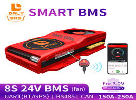 Foto van Elektronica smart bms circuit board lifepo4 battery 8s 24v 150a 200a 250a bluetooth 485 to usb devic