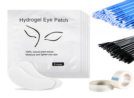 Foto van Schoonheid gezondheid 50 pairs lot patches for eyelash extension lint free stickers false eyelashes 