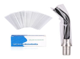 Foto van Schoonheid gezondheid 200pcs box disposable plastic led curing light guide sleeve dental head covers