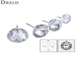 Foto van Bevestigingsmaterialen dreld 10pcs diamond crystal upholstery nails buttons tacks studs pins 14 16 1