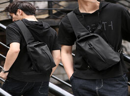 Foto van Tassen yiliongdaqi light chest bag pack men casual shoulder messenger crossbody sling for short trip