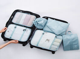 Foto van Tassen travel bags clothing underwear shoes packing organizer cube woman portable toiletry make up p