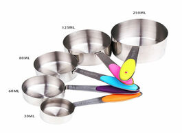 Foto van Huis inrichting 10pcs lot stainless steel measuring cups and spoons durable kitchen cooking baking t