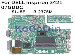 Foto van Computer kocoqin laptop motherboard for dell inspiron 14r 3421 5421 core sr0u4 i3 2375m mainboard cn