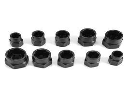Foto van Auto motor accessoires newest 11pc nut extractors damaged bolts nuts screws remover extractor multif