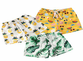 Foto van Sport en spel 0 4 years infant toddler baby boy beach short trunks tropical print boys board shorts 