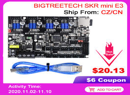 Foto van Computer bigtreetech skr mini e3 v1.2 control board 32bit with tmc2209 uart vs tmc2208 for ender 3 p