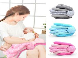Foto van Baby peuter benodigdheden adjustable breastfeeding pillow nurse multifunction layer washable soft cu