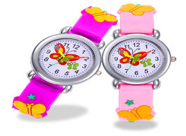 Foto van Horloge baby toys gift children watch butterfly kids watches digital electronic toddler clock boys g