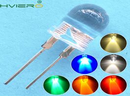 Foto van Lampen verlichting 50pcs 10mm white red green blue yellow diode led round 0.5w power light 3.2 3.6v 