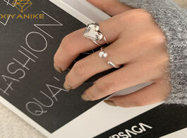 Foto van Sieraden xiyanike 925 sterling silver love heart rings for women fashion elegant round ball finger j