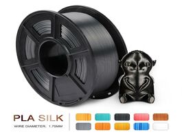 Foto van Computer pla silk filament 1.75mm 3d printer 1kg 2.2 lbs texture plastic printing materials fast shi