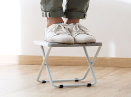 Foto van Meubels home kitchen indoor multifunctional portable folding comfortable stool space saving plastic 