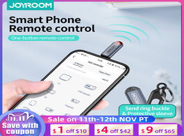 Foto van Telefoon accessoires joyroom ir appliances wireless infrared remote control adapter mobile phone tra