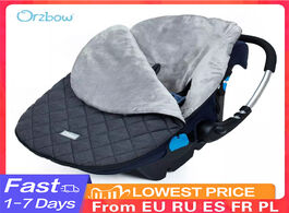 Foto van Baby peuter benodigdheden orzbow winter newborn infant carrier covers warm basket car seat waterproo
