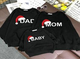 Foto van Baby peuter benodigdheden christmas family matching clothes winter and autumn tshirt sweater kids lo