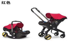 Foto van Baby peuter benodigdheden stroller 4 in 1 with car seat bassinet high landscope folding carriage pra
