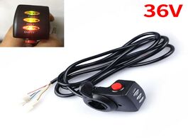 Foto van Auto motor accessoires speed control thumb throttle for scooter ebike electric bicycle with on off b