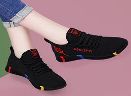 Foto van Schoenen 2020 spring women casual shoes breathable mesh platform sneakers new fashion woman tenis fe