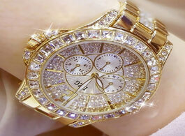 Foto van Horloge fashion women watch with diamond ladies top luxury brand casual s bracelet crystal watches r