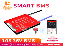 Foto van Elektronica smart bms 10s 36v 30a 40a 60a bluetooth 485 to usb device ntc uart software togther lion