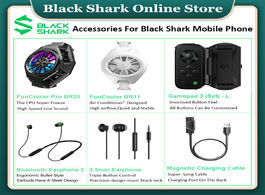 Foto van: Telefoon accessoires black shark funcooler pro br20 br11 gamepad 3 set l bluetooth earphone 2 3.5mm 