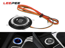 Foto van Auto motor accessoires leepee 12v replacement car engine start stop push button keyless entry igniti