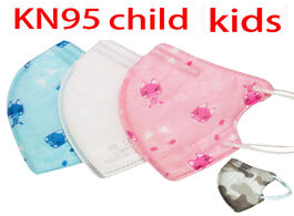 Foto van Beveiliging en bescherming 5 layers cartoon children s mask kn95 fabric washable reusable face kids.