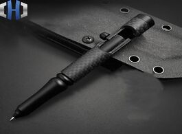 Foto van Gereedschap carbon fiber tactical pen tungsten steel head multifunctional legal self defense outdoor