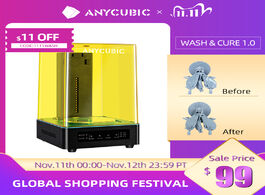 Foto van Computer anycubic 3d printer wash and cure machine 2 in 1 uv resin curing for models