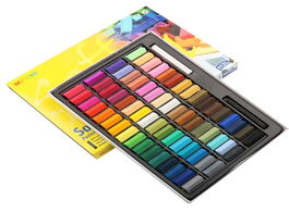 Foto van Huis inrichting 32 48 64 colors easy use soft chalk pastel powder brush makeup hair coloring crayons
