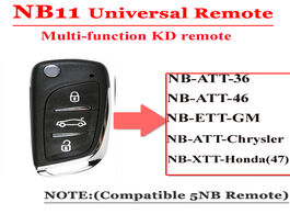 Foto van Beveiliging en bescherming free shipping 5pcs lot nb11 universal multi functional kd remote 3 button